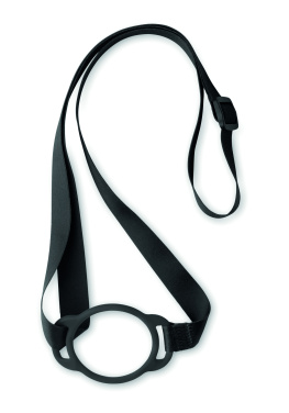 Logotrade reklaamkingituse foto: LANCUP must pael koos topsihoidjaga 6cm