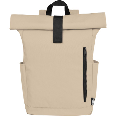 Logo trade firmakingi pilt: Byron 15,6" GRS RPET rull-top seljakott 18L