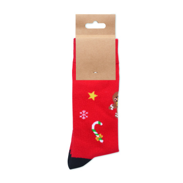 Logotrade ärikingi foto: Jõuluteemalised sokid M
