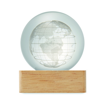 Logo trade ärikingituse pilt: LED-klaasist kera Globe