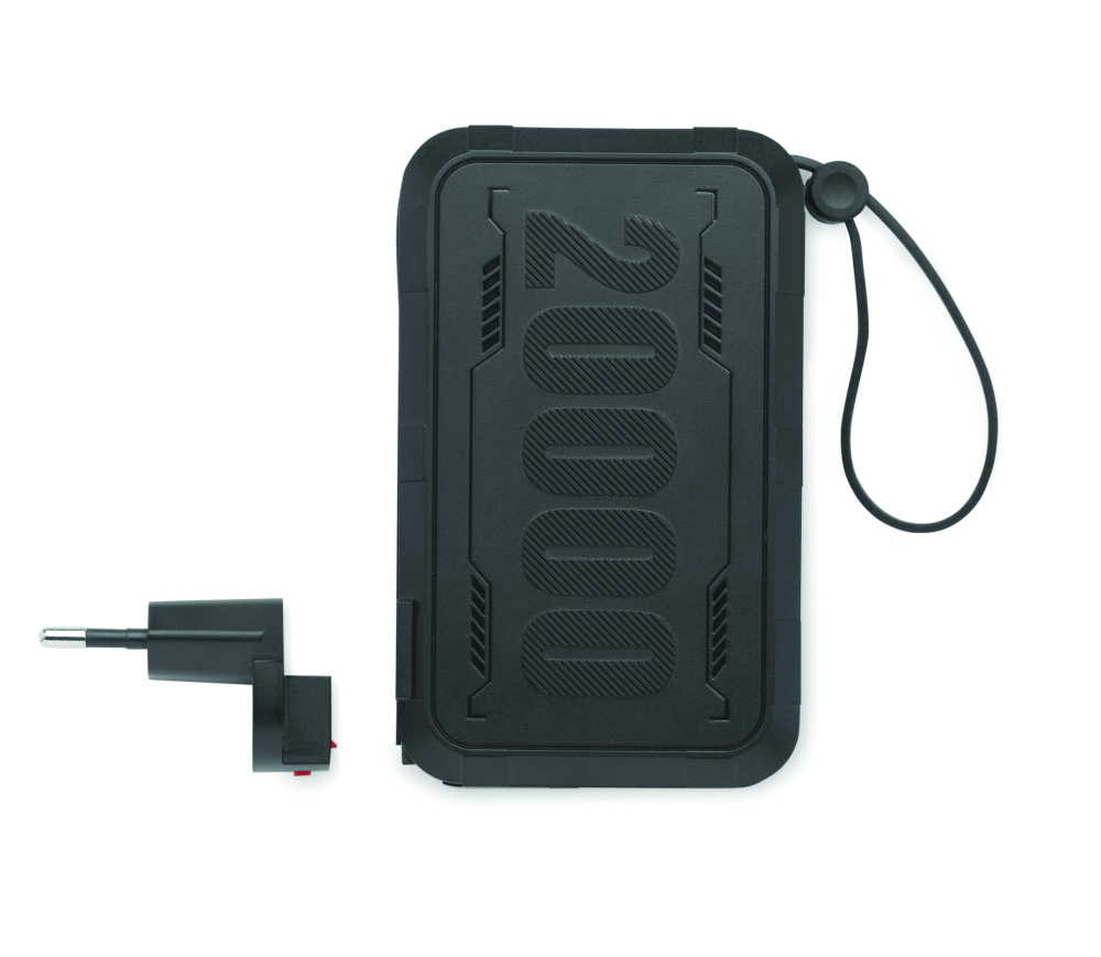 Logotrade firmakingi foto: 20000 mAh ABS-plastist akupank POWROC