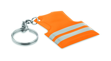 Logo trade reklaamtoote pilt: Võtmehoidja helkurvestiga Jekabpils