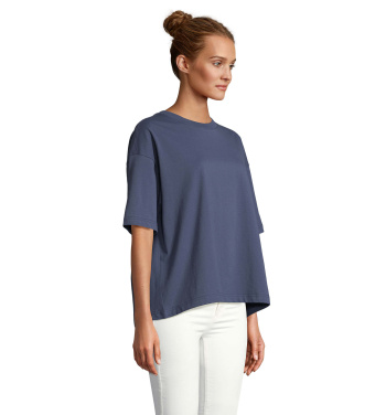 Logo trade meene pilt: BOXY WOMEN OVERSIZE T-SÄRK