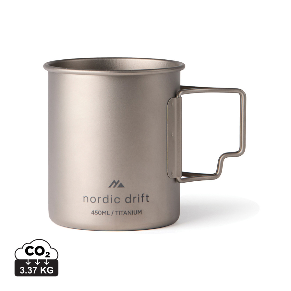 Logo trade firmakingitused foto: Nordic Drift Trail Ultra Light Titanium 450ml kruus