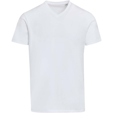 Logotrade firmakingitused pilt: Balfour 200 g/m² lühikeste varrukatega V-kaelusega unisex OCS orgaaniline T-särk