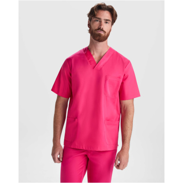 Logotrade ärikingid pilt: Panacea 160 g/m2 unisex lühikeste varrukatega pluus