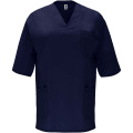 Panacea 160 g/m2 unisex lühikeste varrukatega pluus, Tumesinine
