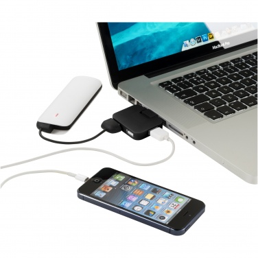 Logotrade mainoslahja tuotekuva: Gaia-USB-hubi, 4 porttia