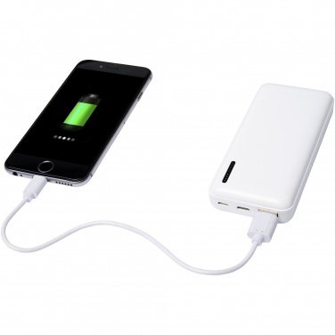 Logo trade mainostuote kuva: Suuritiheyksinen Compress 10 000 mAh varavirtalähde