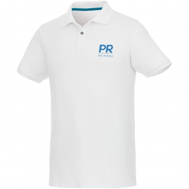 Logotrade liikelahja tuotekuva: Beryl short sleeve men's organic recycled polo