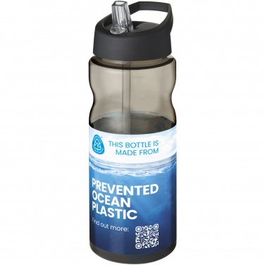 Logotrade mainoslahjat ja liikelahjat tuotekuva: H2O Active® Eco Base 650 ml -urheilujuomapullo kaatonokkakannella