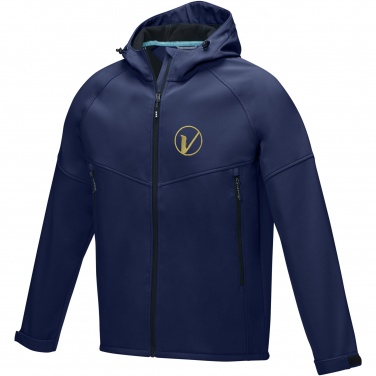 Logo trade mainoslahja ja liikelahja tuotekuva: Coltan-softshell-takki miehille, GRS-kierrätetty