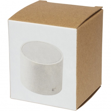 Logotrade liikelahja tuotekuva: Kikai Bluetooth® -kaiutin, vehnänolkea
