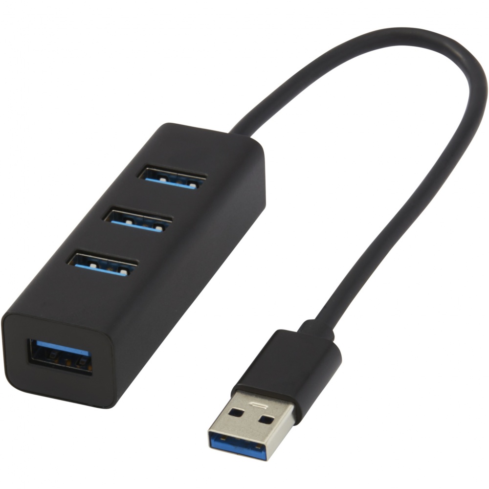 Logotrade liikelahjat kuva: ADAPT alumiininen USB 3.0-keskitin