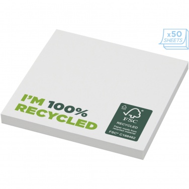 Logotrade mainostuotet kuva: Sticky-Mate® kierrätetyt tarralaput 75 x 75 mm