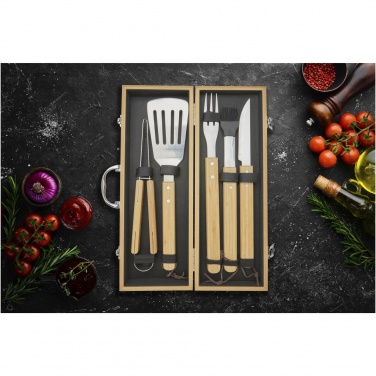 Logotrade liikelahjat kuva: Churras 5-osainen grillausvälinesetti