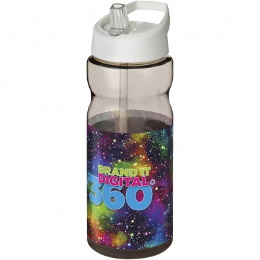 Logo trade mainoslahjat tuotekuva: H2O Active® Base Tritan™ 650 ml urheilujuomapullo nokallisella korkilla
