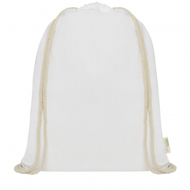 Logotrade liikelahjat kuva: Orissa 140 g/m² organic cotton drawstring bag 5L