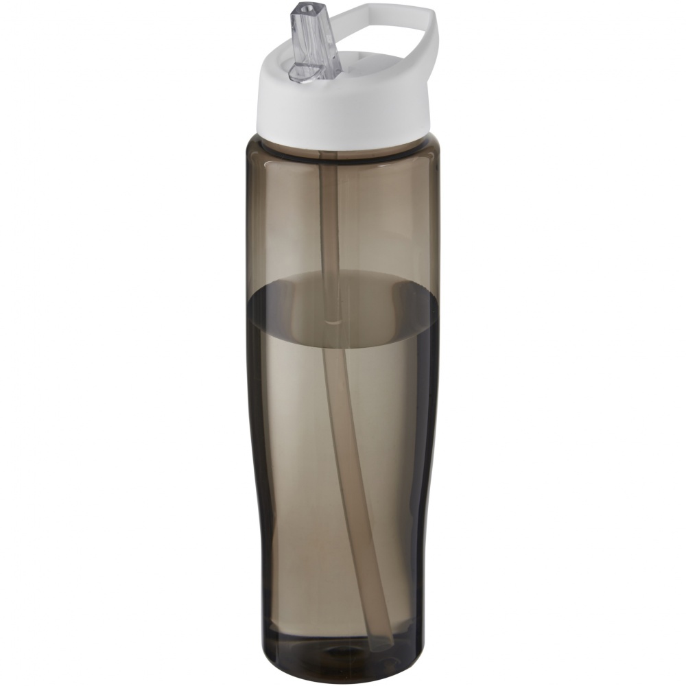 Logo trade mainoslahjat tuotekuva: H2O Active® Eco Tempo 700 ml:n urheilujuomapullo nokallisella korkilla
