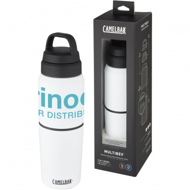 Logotrade mainostuote tuotekuva: CamelBak ruostumattomasta teräksestä 500 ml:n pullo ja 350 ml:n kuppi