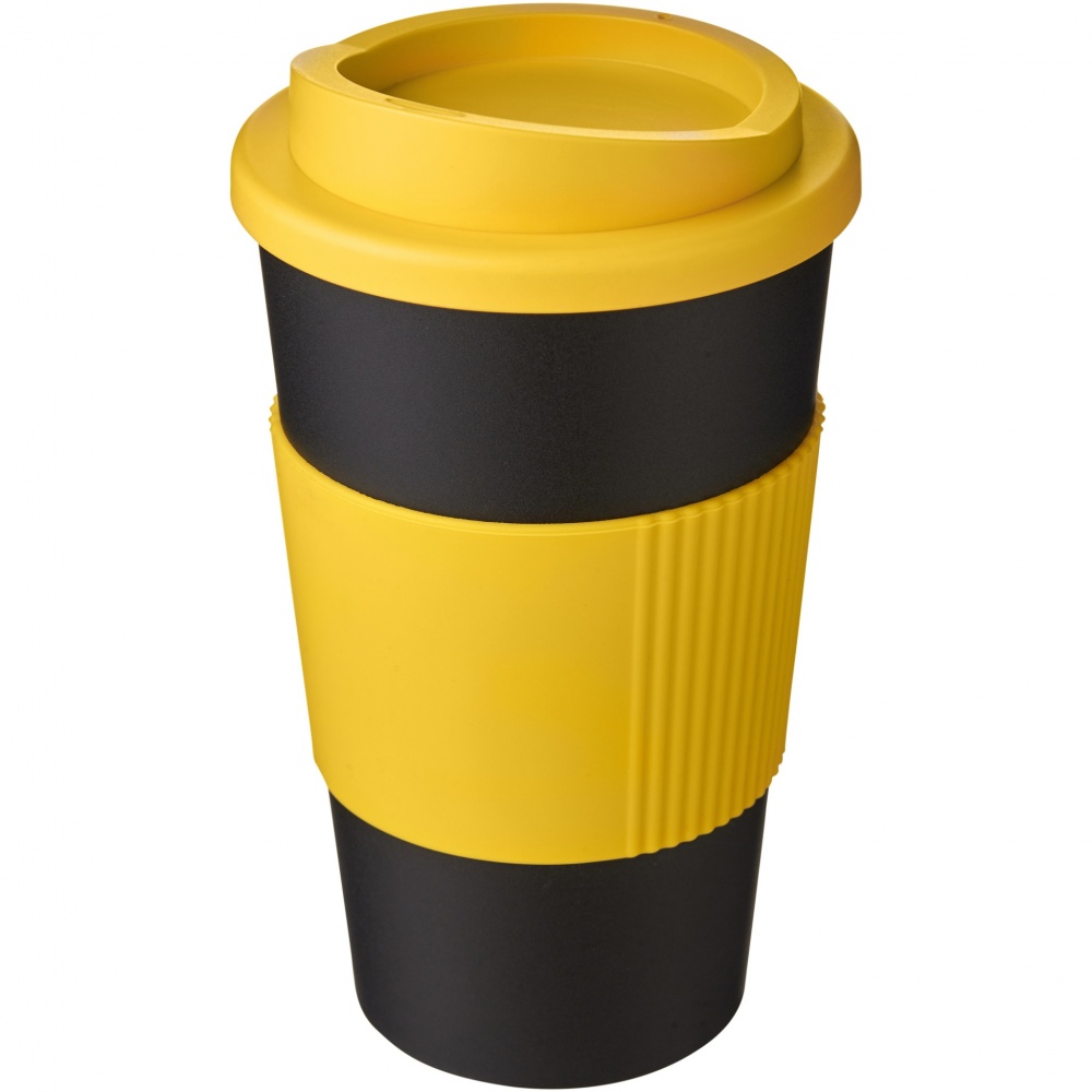 Logo trade mainoslahjat ja liikelahjat kuva: Americano® 350 ml:n eristetty kahvimuki ottimella