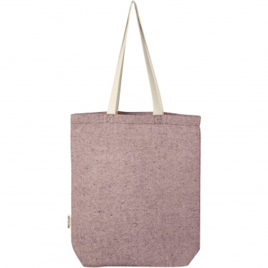 Logotrade mainostuotet kuva: Pheebs kangaskassi 150 g/m² etutaskulla, kierrätyspuuvillaa, 9 litraa