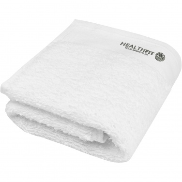 Logotrade liikelahja mainoslahja kuva: Chloe puuvillainen pyyhe, 550 g/m², 30x50 cm