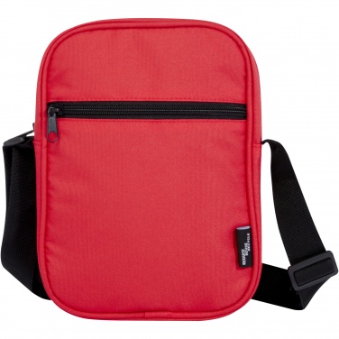 Logo trade mainostuote kuva: Byron GRS-kierrätetystä materiaalista valmistettu crossbody-laukku 2 l