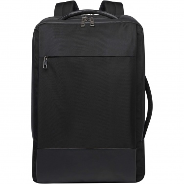 Logo trade mainoslahja kuva: Expedition Pro 17 tuuman GRS-kierrätetystä materiaalista valmistettu laajennettava reppu kannettavalle, 35 l