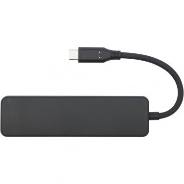 Logotrade liikelahja tuotekuva: Loop RCS -kierrätetystä muovista valmistettu multimediasovitin USB 2.0–3.0 HDMI -liitännällä