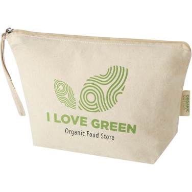 Logo trade liikelahja mainoslahja tuotekuva: Orissa 180 g/m² organic large accessory pouch 3L
