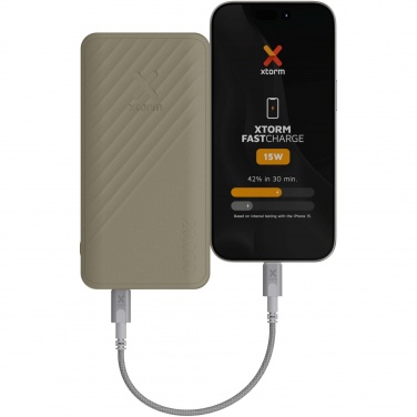 Logo trade mainostuote kuva: Xtorm XG220 Go2 15 W:n ja 20 000 mAh:n pikalatausvirtalähde 