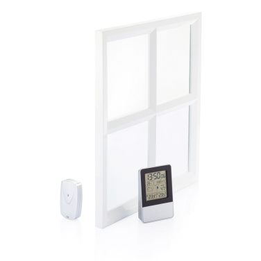 Logo trade mainoslahja kuva: Sisä-/ulkosääasema