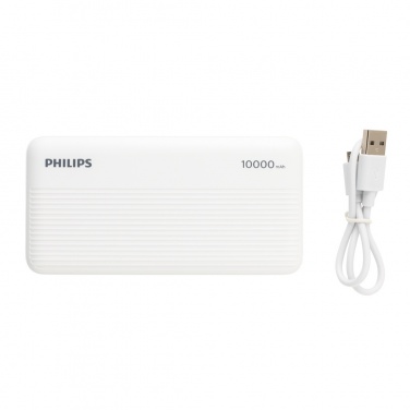 Logo trade mainostuote kuva: Philips 10000mAh ohut varavirtalähde