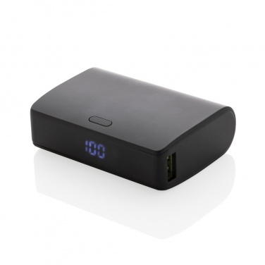 Logo trade mainostuotet tuotekuva: FlashCharge 10000mAh pikalatausvirtapankki RCS muovista