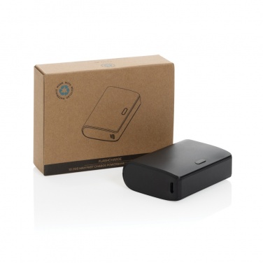 Logotrade liikelahjat mainoslahjat tuotekuva: FlashCharge 10000mAh pikalatausvirtapankki RCS muovista