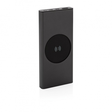 Logotrade mainoslahja tuotekuva: Terra RCS 18W alumiininen 10000 mAh varavirtalähde 10W
