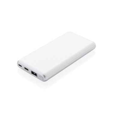 Logo trade mainoslahja ja liikelahja tuotekuva: Huippunopea 10 000 mAh:n varavirtalähde, PD