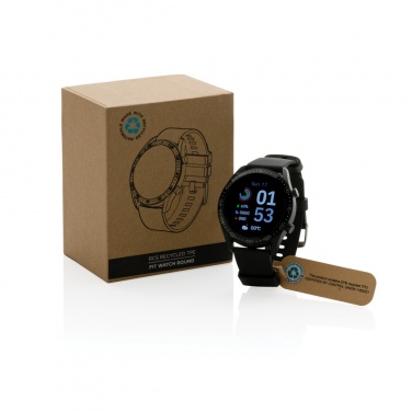 Logotrade mainoslahja ja liikelahja kuva: RCS Fit Watch kierrätetystä TPU:stä pyöreä
