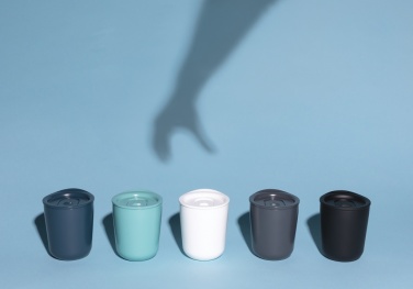 Logo trade liikelahja mainoslahja tuotekuva: Minimalistinen antimikrobinen kahvimuki