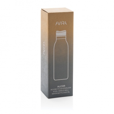 Logotrade mainoslahjat kuva: Avira Alcor RCS yksiseinäinen re-steel vesipullo 600 ML
