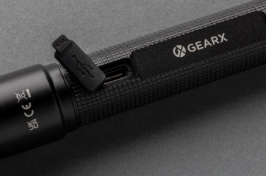 Logo trade liikelahja kuva: Gear X USB-uudelleenladattava taskulamppu