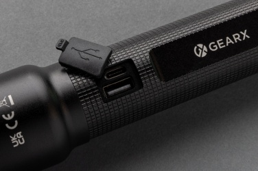 Logotrade liikelahja mainoslahja kuva: RCS USB uudelleenladattava raskaansarjan taskulamppu