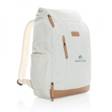 Logotrade liikelahja tuotekuva: Impact AWARE™ 16 oz. rcanvas 15" tietokonereppu