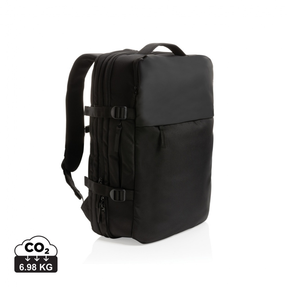 Logotrade mainostuote tuotekuva: Swiss Peak AWARE™ RPET 15.6" laajennettava viikonloppureppus