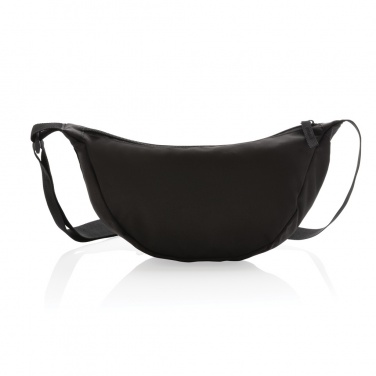 Logo trade liikelahja mainoslahja tuotekuva: Crescent AWARE™ RPET puolikuun muotoinen crossbody -laukku