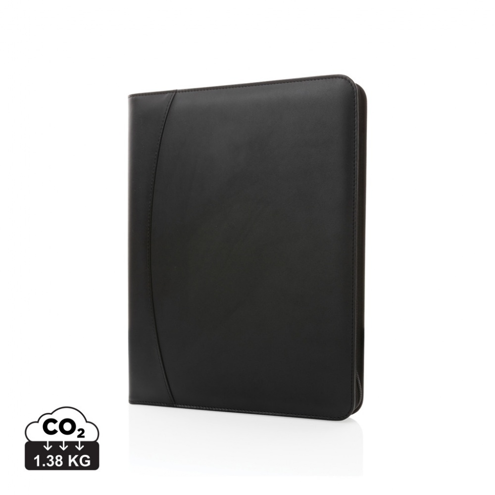 Logotrade liikelahja tuotekuva: RCS rPU deluxe tech portfolio vetoketjulla