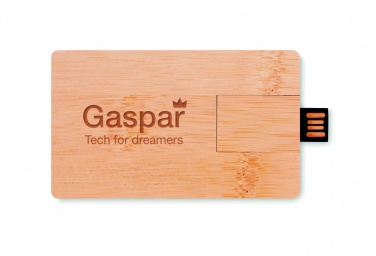 Logo trade mainoslahjat tuotekuva: Bambu USB