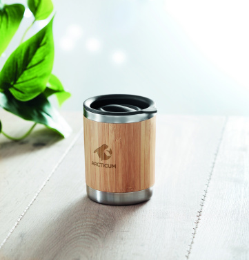 Logo trade liikelahjat tuotekuva: Bambu take away-muki
