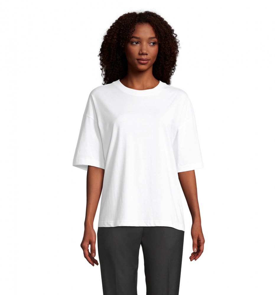 Logotrade mainostuote tuotekuva: BOXY DAMEN T-SHIRT OVERSIZE